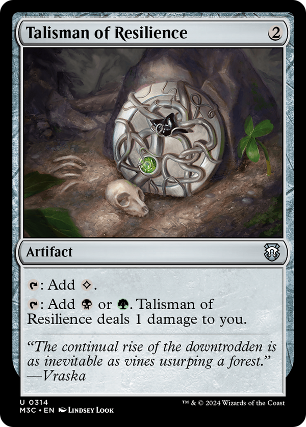 Talisman of Resilience (314) [Modern Horizons 3 Commander] - Deck Out Gaming