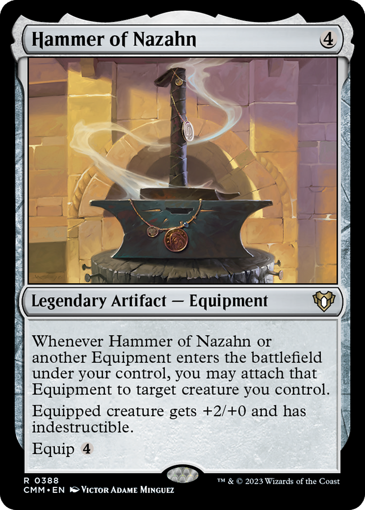 Hammer of Nazahn (388) [Commander Masters] - Deck Out Gaming