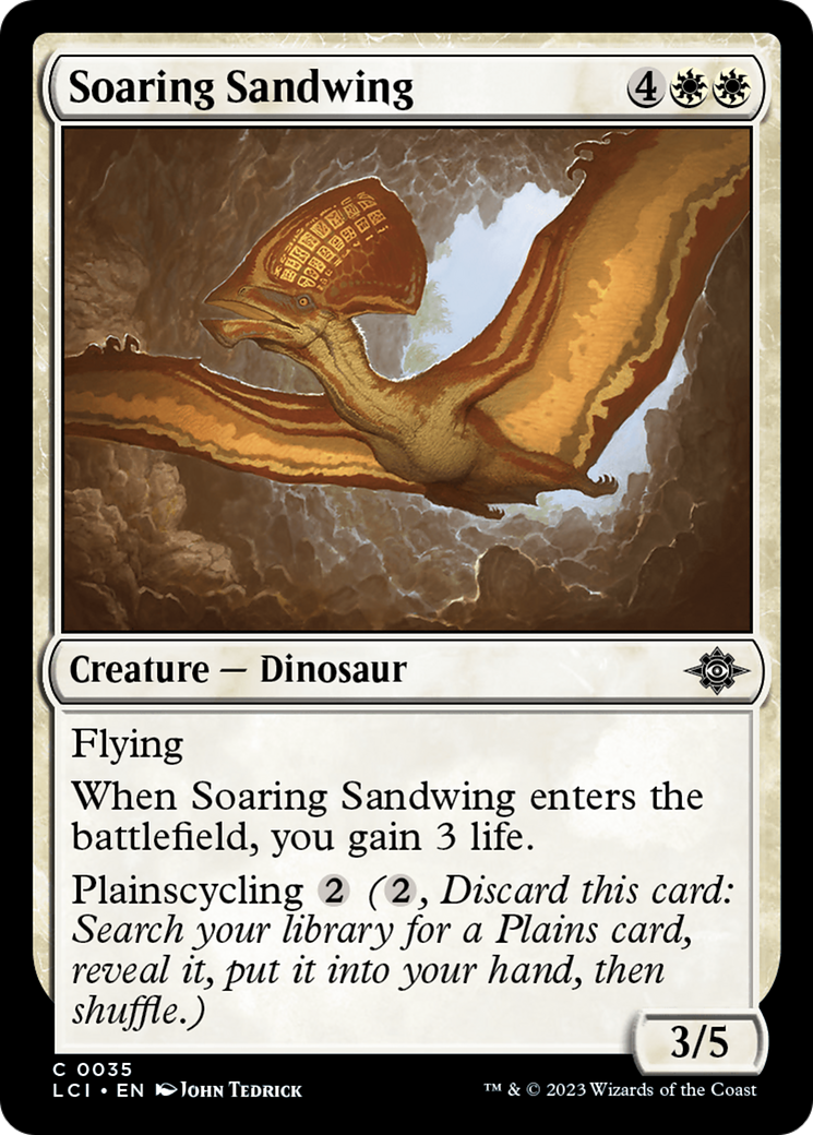 Soaring Sandwing (35) [The Lost Caverns of Ixalan] - Deck Out Gaming