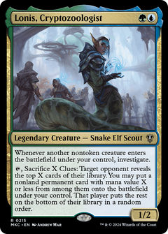 Lonis, Cryptozoologist (215) [Murders at Karlov Manor Commander] - Deck Out Gaming