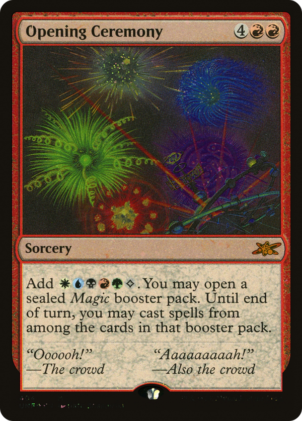 Opening Ceremony (Galaxy Foil) (404) [Unfinity] foil - Deck Out Gaming
