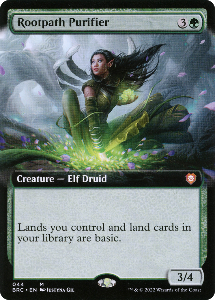 Rootpath Purifier (Extended Art) (44) [The Brothers' War Commander] foil - Deck Out Gaming