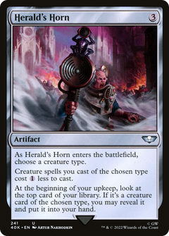 Herald's Horn (241) [Universes Beyond: Warhammer 40,000] - Deck Out Gaming