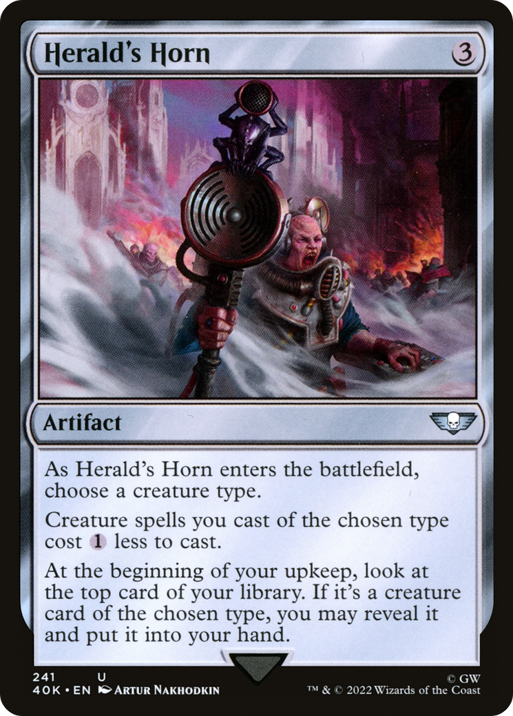 Herald's Horn (241) [Universes Beyond: Warhammer 40,000] - Deck Out Gaming