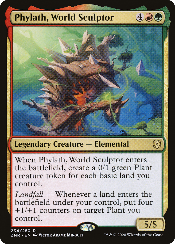 Phylath, World Sculptor (234) [Zendikar Rising] - Deck Out Gaming