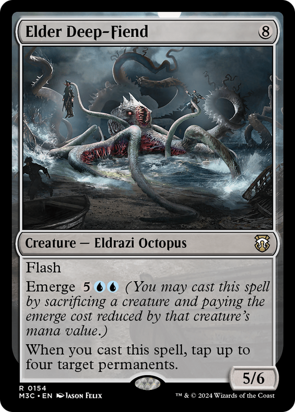 Elder Deep-Fiend (154) [Modern Horizons 3 Commander] - Deck Out Gaming