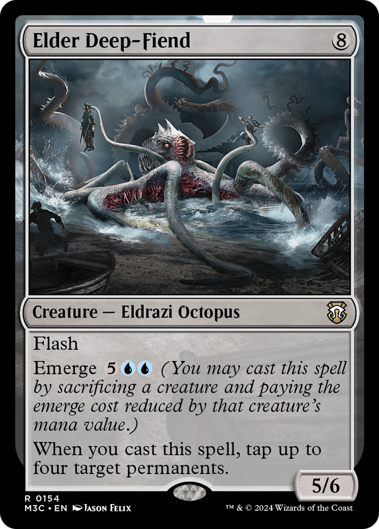 Elder Deep-Fiend (154) [Modern Horizons 3 Commander] - Deck Out Gaming