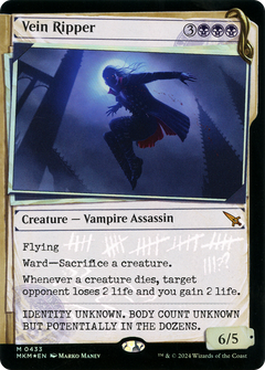 Vein Ripper (Showcase) (Invisible Ink) (433) [Murders at Karlov Manor] foil - Deck Out Gaming