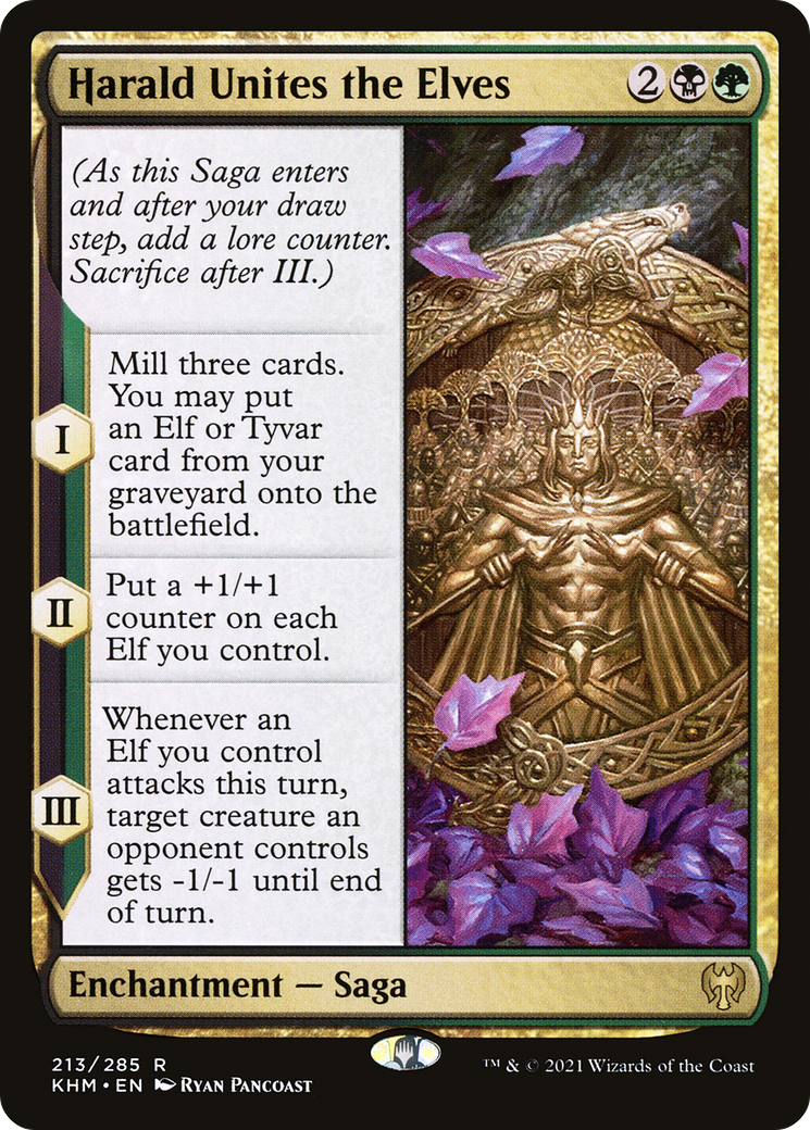 Harald Unites the Elves (213) [Kaldheim] - Deck Out Gaming