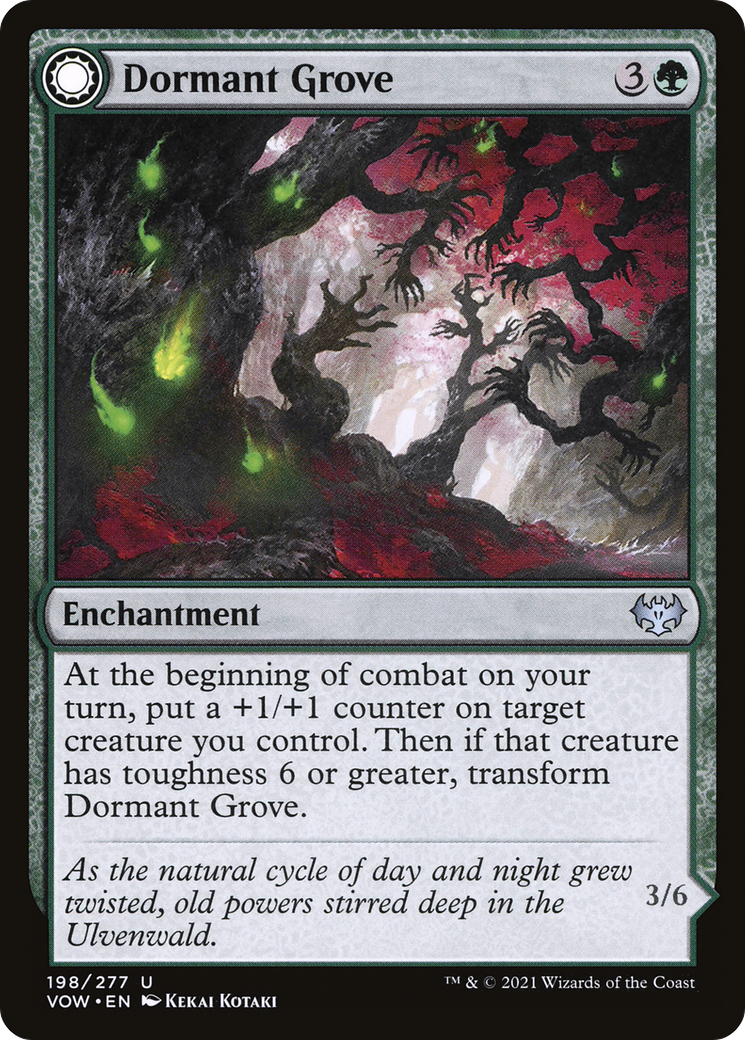 Dormant Grove (198) [Innistrad: Crimson Vow] foil - Deck Out Gaming