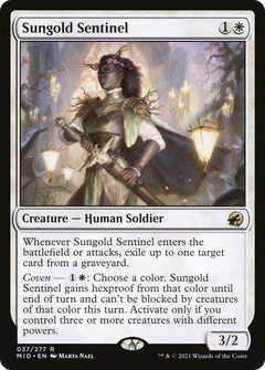 Sungold Sentinel (37) [Innistrad: Midnight Hunt] - Deck Out Gaming