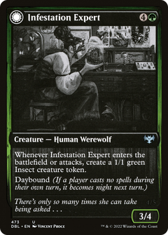 Infestation Expert (473) [Innistrad: Double Feature] foil - Deck Out Gaming