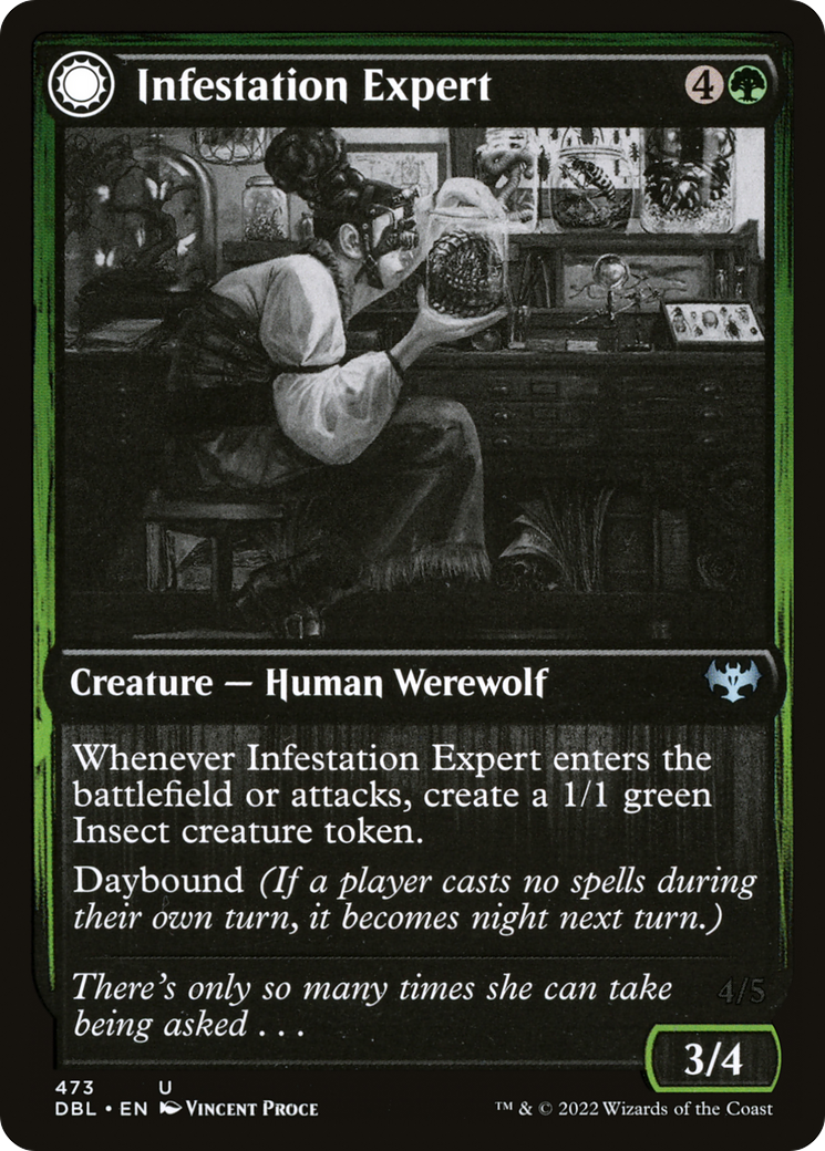 Infestation Expert (473) [Innistrad: Double Feature] - Deck Out Gaming
