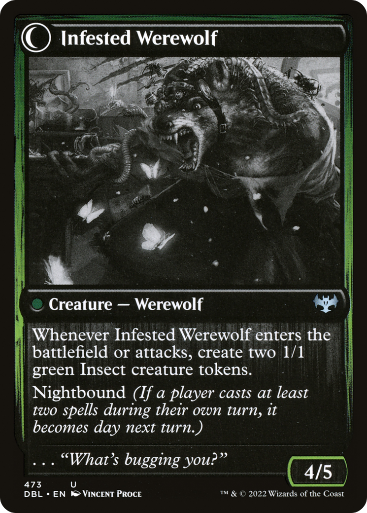Infestation Expert (473) [Innistrad: Double Feature] foil - Deck Out Gaming