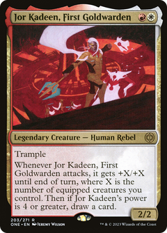 Jor Kadeen, First Goldwarden (203) [Phyrexia: All Will Be One] foil - Deck Out Gaming