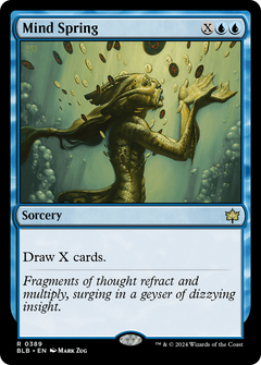 Mind Spring (389) [Bloomburrow] - Deck Out Gaming
