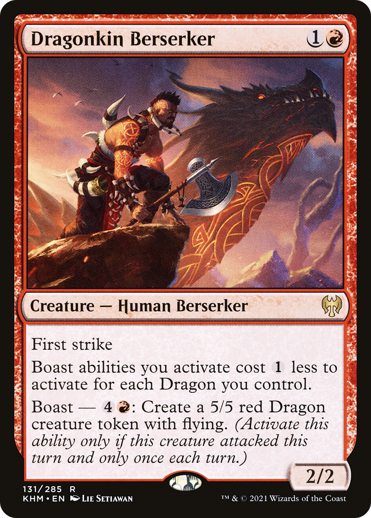 Dragonkin Berserker (131) [Kaldheim] - Deck Out Gaming