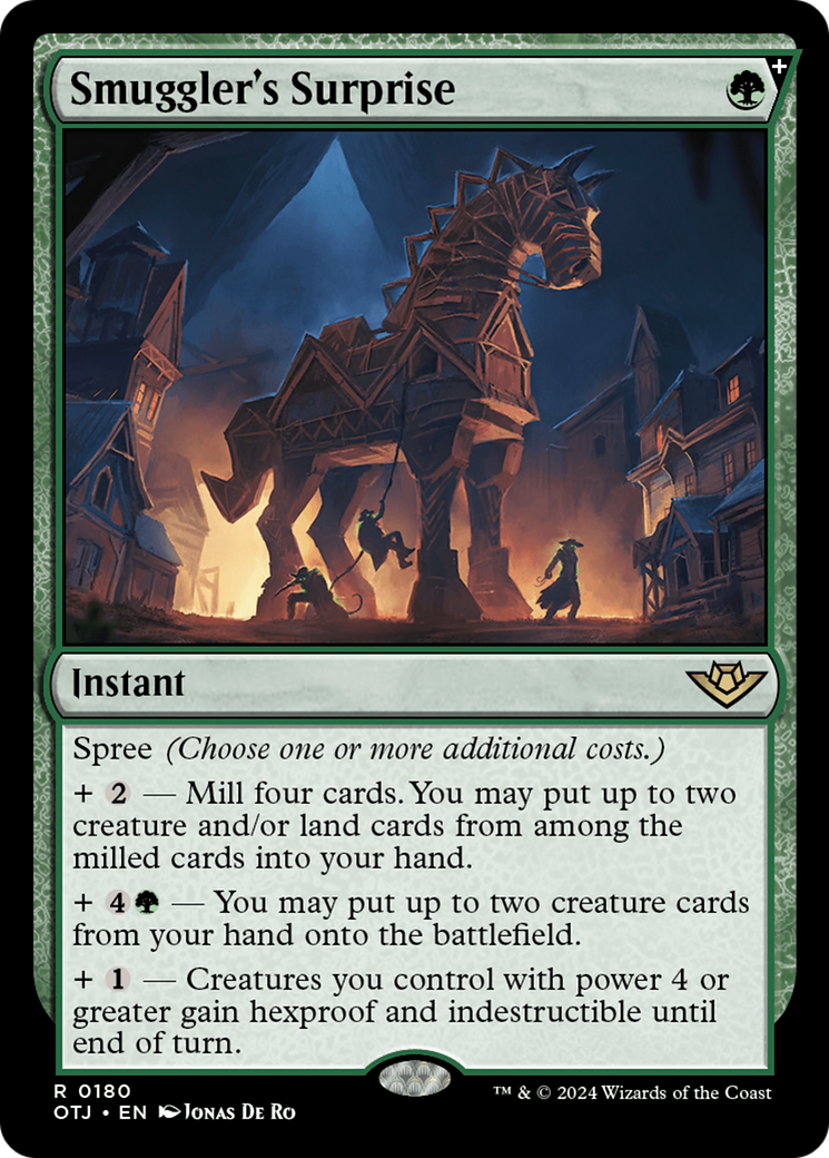 Smuggler's Surprise (180) [Outlaws of Thunder Junction] foil - Deck Out Gaming