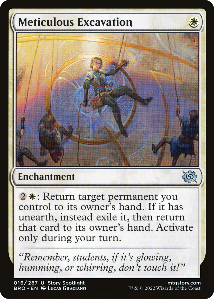 Meticulous Excavation (16) [The Brothers' War] - Deck Out Gaming