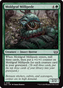 Moldgraf Millipede (188) [Duskmourn: House of Horror Commander] - Deck Out Gaming