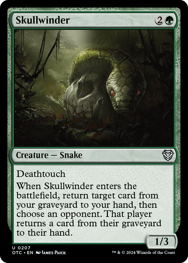 Skullwinder (207) [Outlaws of Thunder Junction Commander] - Deck Out Gaming