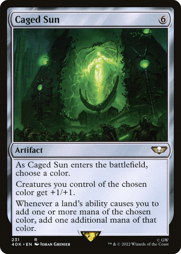 Caged Sun (231) [Warhammer 40,000 Commander] - Deck Out Gaming