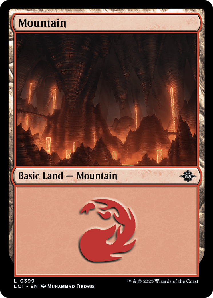 Mountain (0399) (399) [The Lost Caverns of Ixalan] foil - Deck Out Gaming