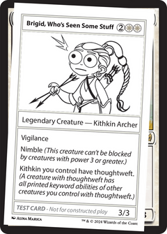 Brigid, Who's Seen Some Stuff () [Mystery Booster 2] - Deck Out Gaming