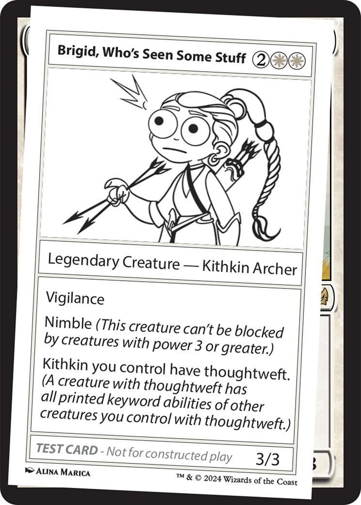 Brigid, Who's Seen Some Stuff () [Mystery Booster 2] - Deck Out Gaming