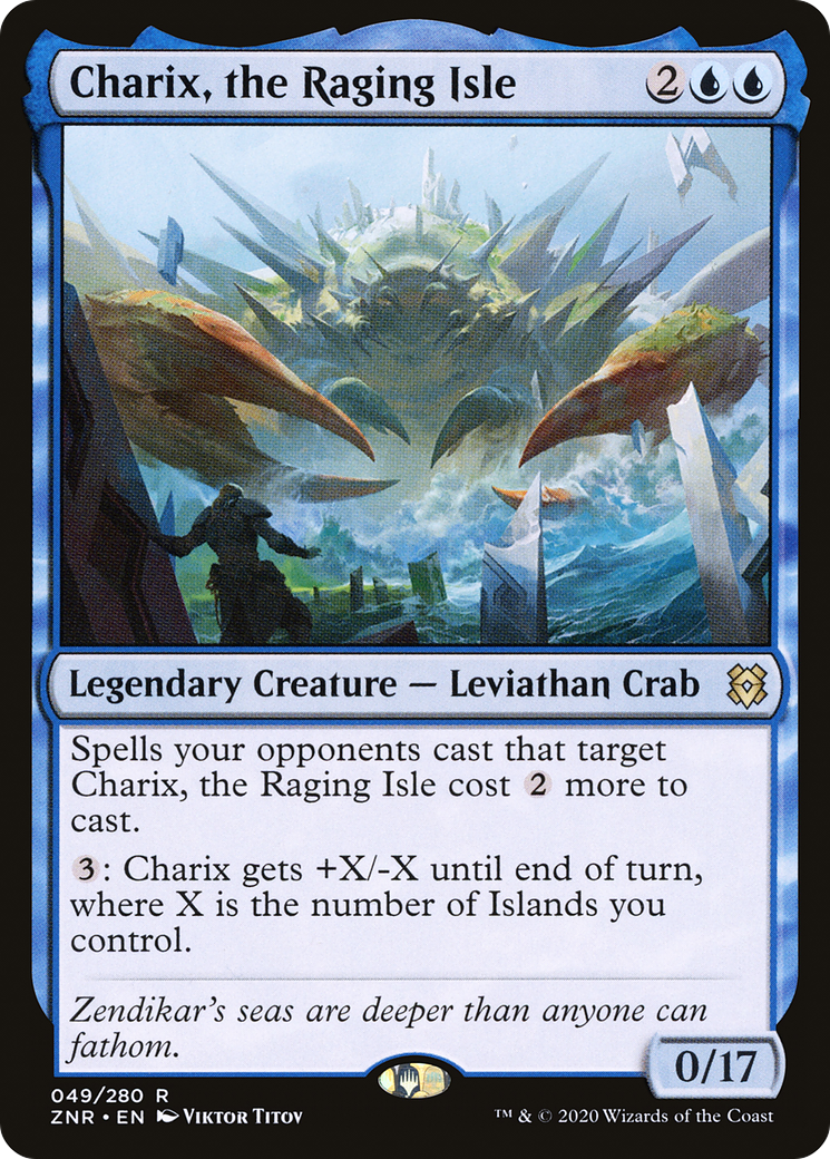Charix, the Raging Isle (49) [Zendikar Rising] foil - Deck Out Gaming