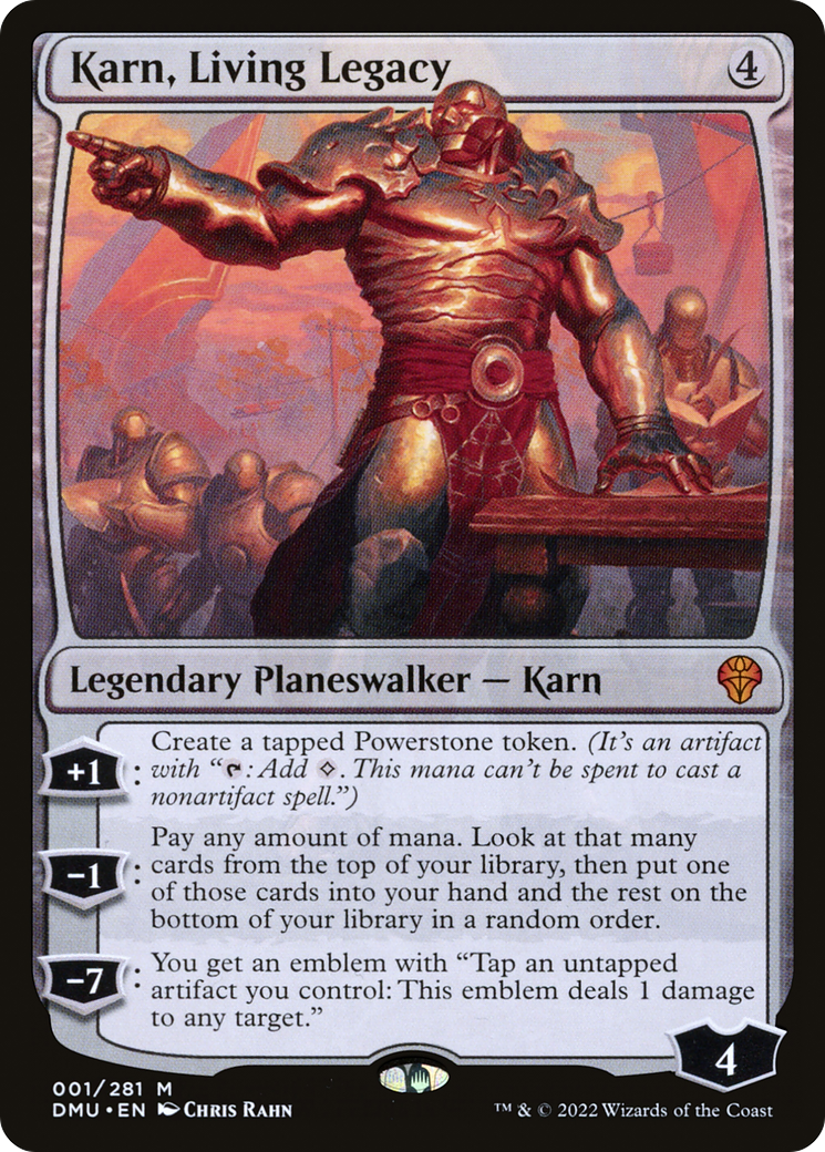 Karn, Living Legacy (1) [Dominaria United] foil - Deck Out Gaming