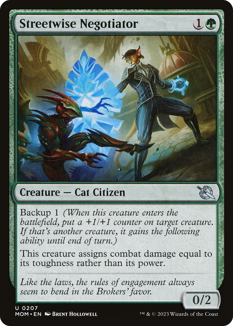 Streetwise Negotiator (207) [March of the Machine] - Deck Out Gaming