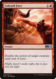 Unleash Fury (170) [Core Set 2021] foil - Deck Out Gaming