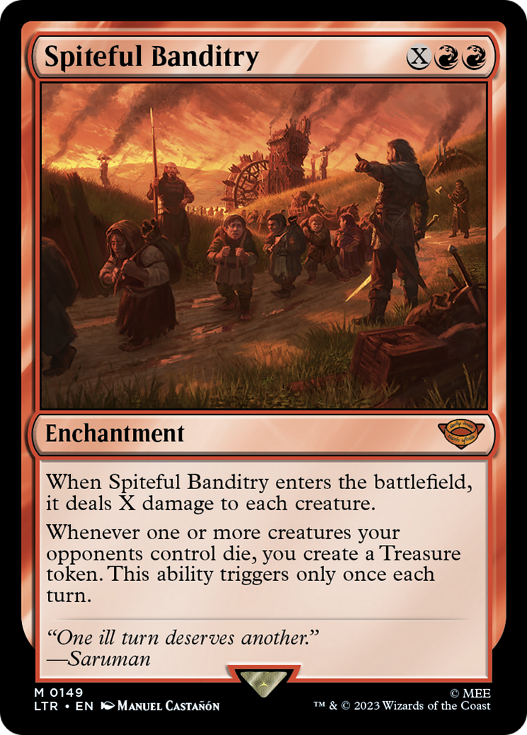 Spiteful Banditry (149) [The Lord of the Rings: Tales of Middle-earth] - Deck Out Gaming