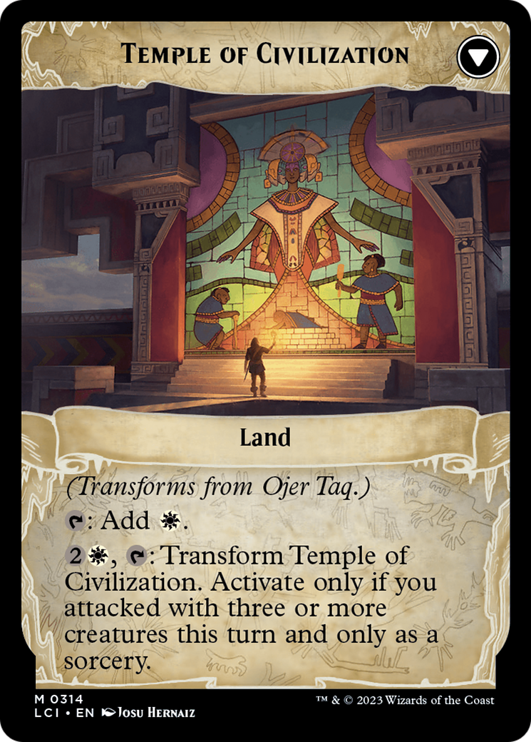 Ojer Taq, Deepest Foundation (Showcase) (314) [The Lost Caverns of Ixalan] - Deck Out Gaming