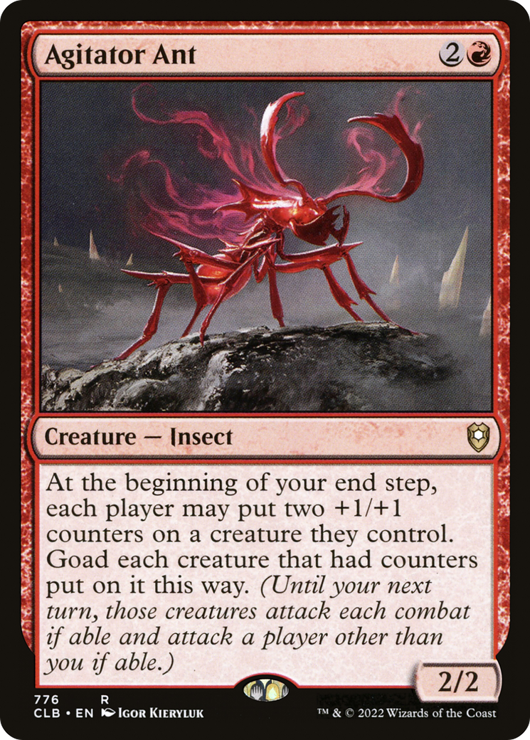 Agitator Ant (776) [Commander Legends: Battle for Baldur's Gate] - Deck Out Gaming