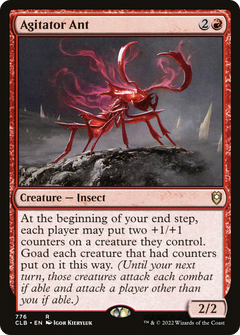 Agitator Ant (776) [Commander Legends: Battle for Baldur's Gate] - Deck Out Gaming