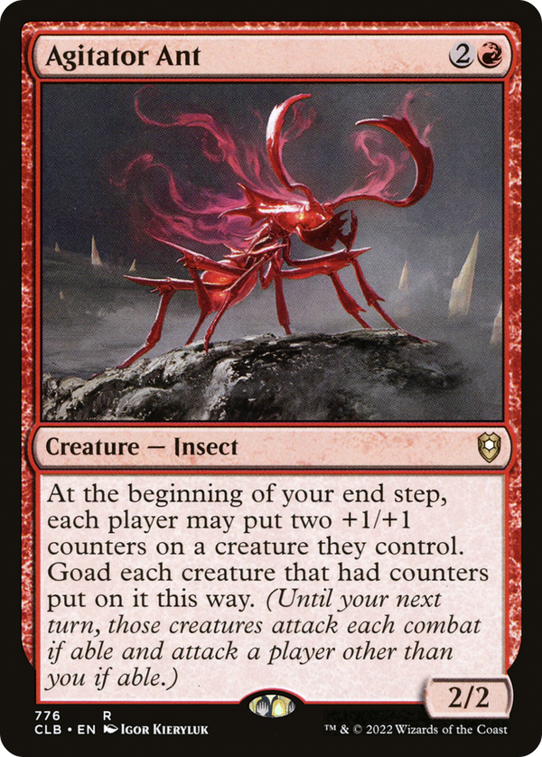 Agitator Ant (776) [Commander Legends: Battle for Baldur's Gate] - Deck Out Gaming
