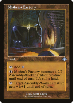 Mishra's Factory (Retro Frame) (399) [Dominaria Remastered] - Deck Out Gaming