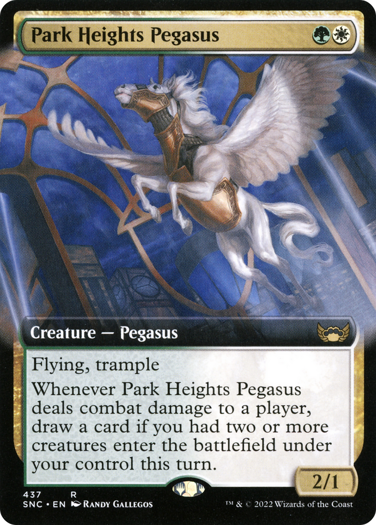Park Heights Pegasus (Extended Art) (437) [Streets of New Capenna] - Deck Out Gaming