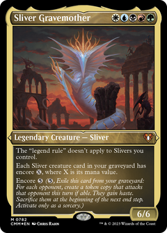 Sliver Gravemother (782) [Commander Masters] etched - Deck Out Gaming