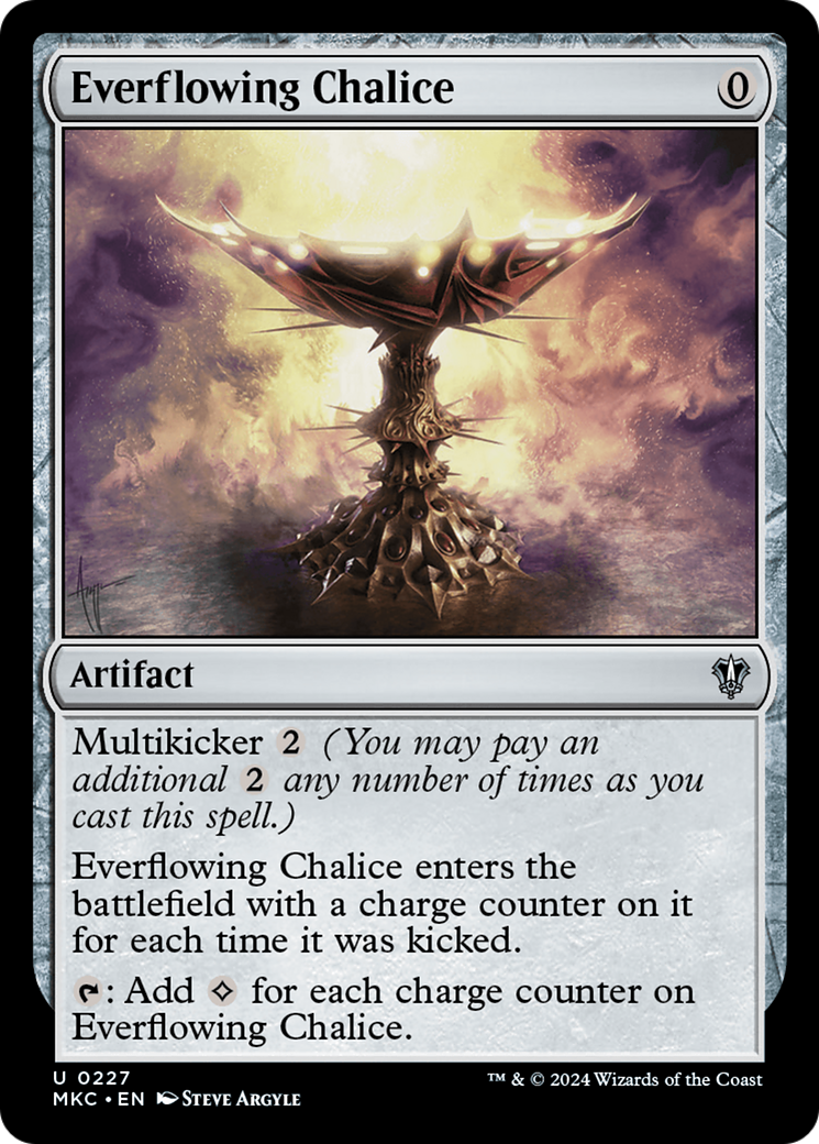 Everflowing Chalice (227) [Murders at Karlov Manor Commander] - Deck Out Gaming