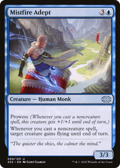 Mistfire Adept (59) [Double Masters 2022] foil - Deck Out Gaming