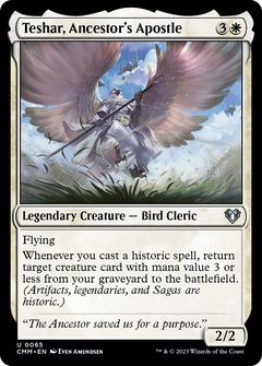 Teshar, Ancestor's Apostle (65) [Commander Masters] foil - Deck Out Gaming