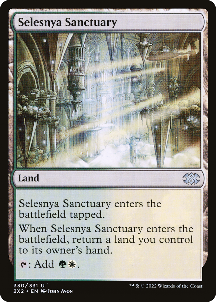 Selesnya Sanctuary (330) [Double Masters 2022] foil - Deck Out Gaming