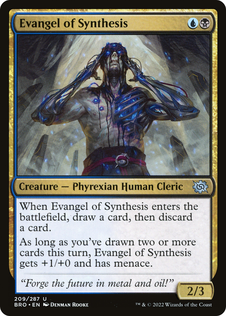 Evangel of Synthesis (209) [The Brothers' War] - Deck Out Gaming