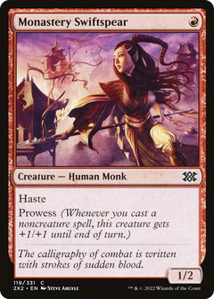 Monastery Swiftspear (119) [Double Masters 2022] foil - Deck Out Gaming
