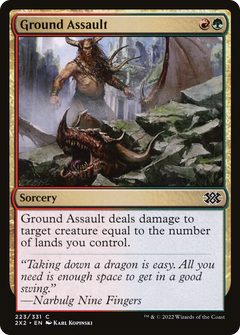 Ground Assault (223) [Double Masters 2022] - Deck Out Gaming