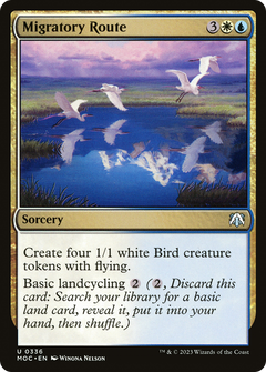Migratory Route (336) [March of the Machine Commander] - Deck Out Gaming