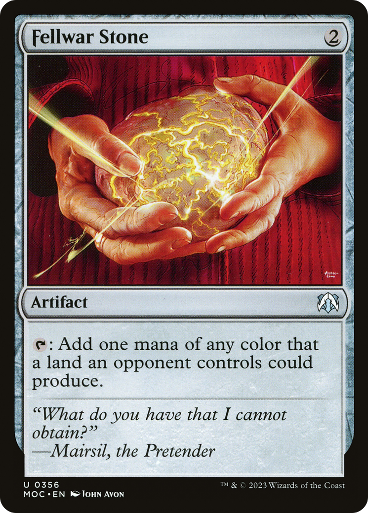 Fellwar Stone (356) [March of the Machine Commander] - Deck Out Gaming